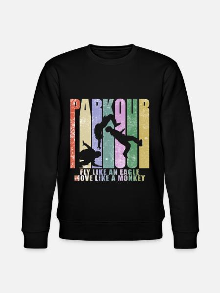 Parkour Freerunner - Stanley/Stella CHANGER Unisex Organic Sweatshirt - black