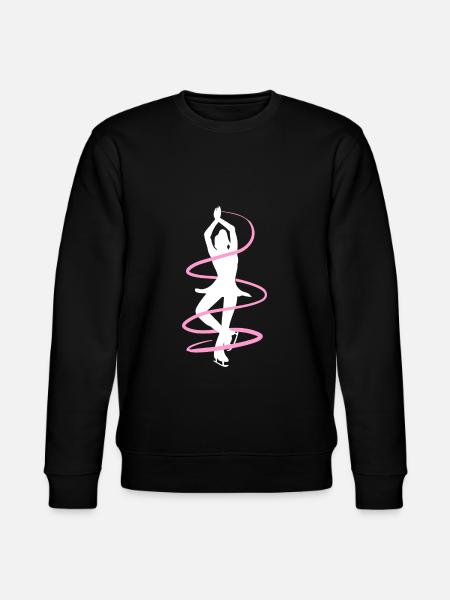 Pirouette figure skating - Stanley/Stella CHANGER Unisex Organic Sweatshirt - black