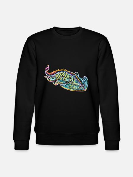 amphibian - Stanley/Stella CHANGER Unisex Organic Sweatshirt - black