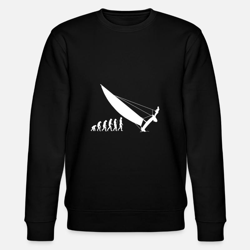 Evolution catamaran - Stanley/Stella CHANGER Unisex Organic Sweatshirt - black