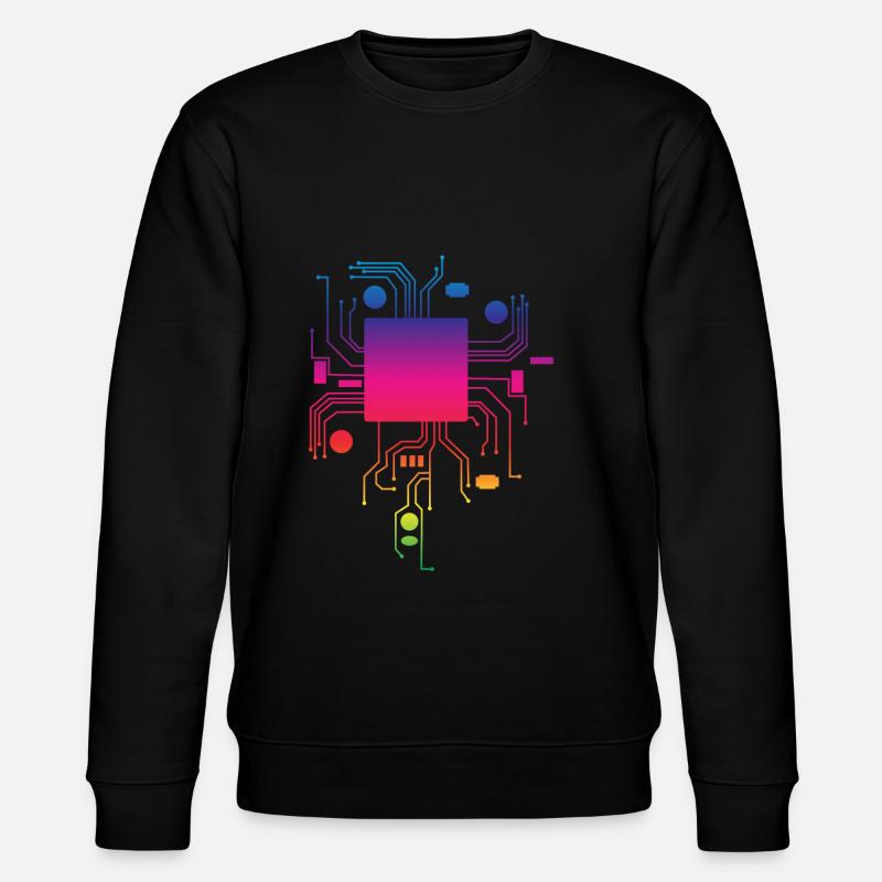 Perfektes GeschenkKodierungsTStück für - Stanley/Stella Unisex Bio-Sweatshirt CHANGER  - Schwarz