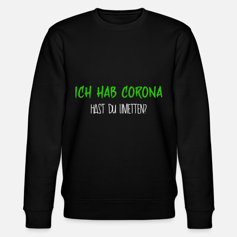 corona - Stanley/Stella Unisex Bio-Sweatshirt CHANGER  - Schwarz