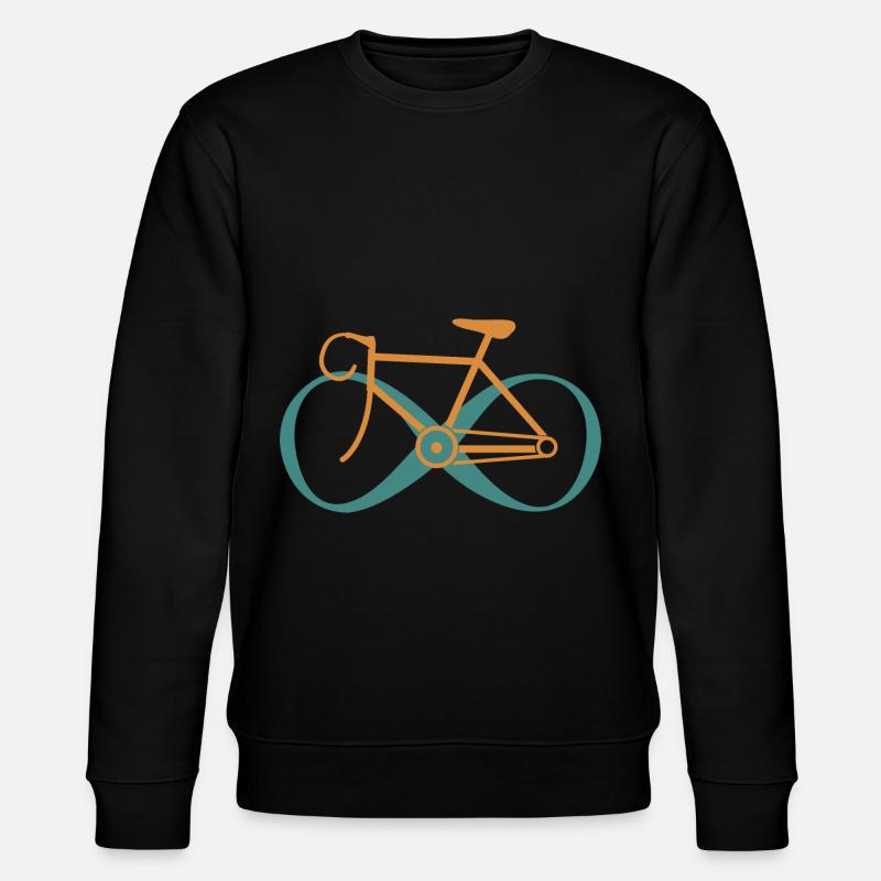 Cyclisme infini - Sweat bio CHANGER Stanley/Stella Unisexe - noir