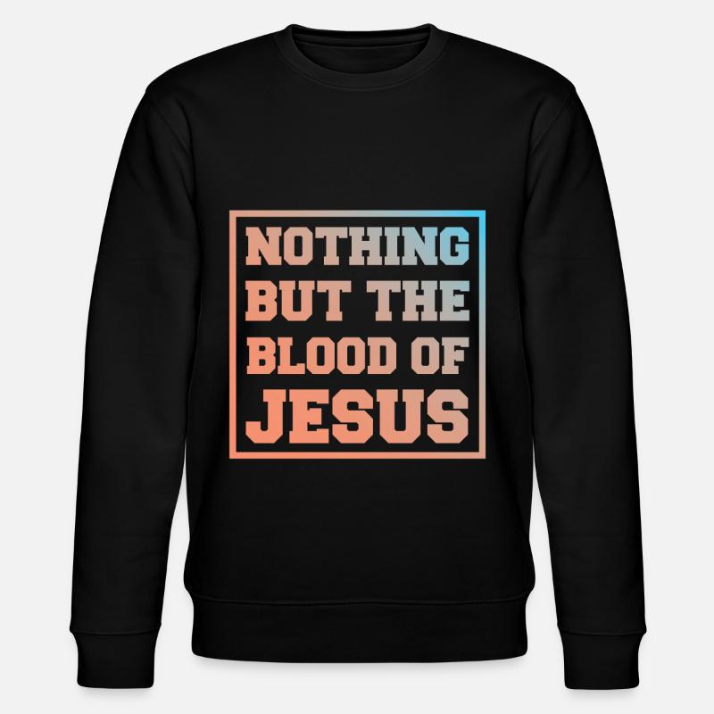 Chemise Jesus Christ - Sweat bio CHANGER Stanley/Stella Unisexe - noir