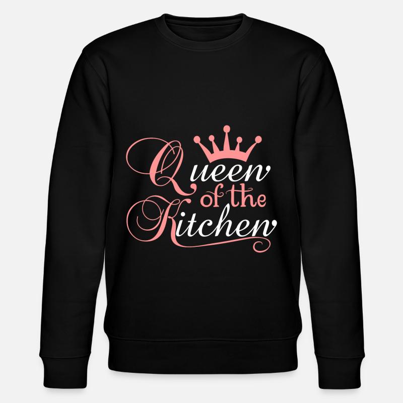 Queen of the Kitchen - Stanley/Stella CHANGER Unisex Organic Sweatshirt - black