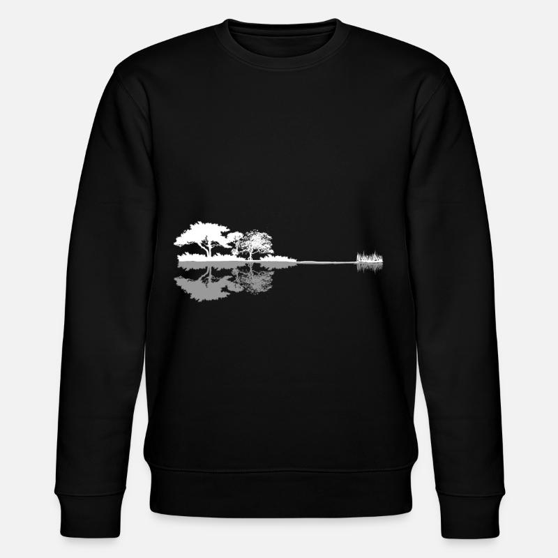Guitar - Stanley/Stella CHANGER Unisex Organic Sweatshirt - black