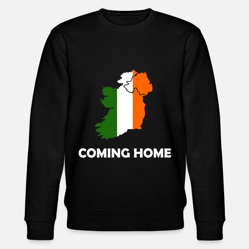 Irland, Ireland, Dublin, Eire, Ulster - Stanley/Stella Unisex Bio-Sweatshirt CHANGER  - Schwarz