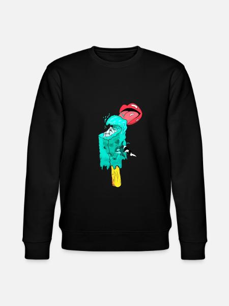 Water ice <3 - Stanley/Stella CHANGER Unisex Organic Sweatshirt - black