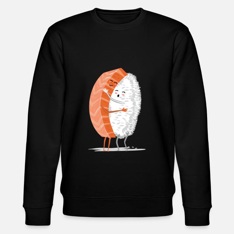Sushi love - Stanley/Stella CHANGER Unisex Organic Sweatshirt - black