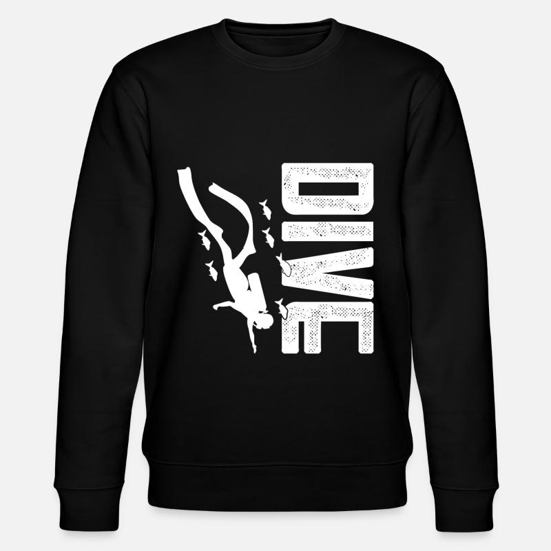 Se plonger. - Sweat bio CHANGER Stanley/Stella Unisexe - noir