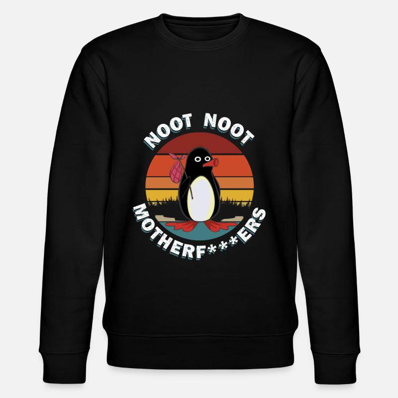 Noot noot - Stanley/Stella CHANGER Unisex Organic Sweatshirt - black