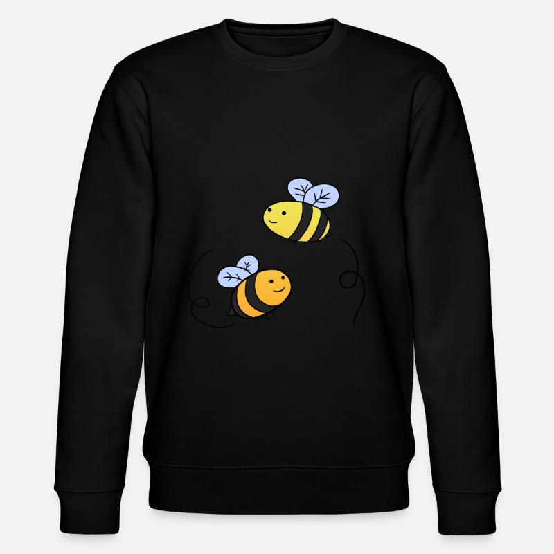 Baby bee - Stanley/Stella CHANGER Unisex Organic Sweatshirt - black