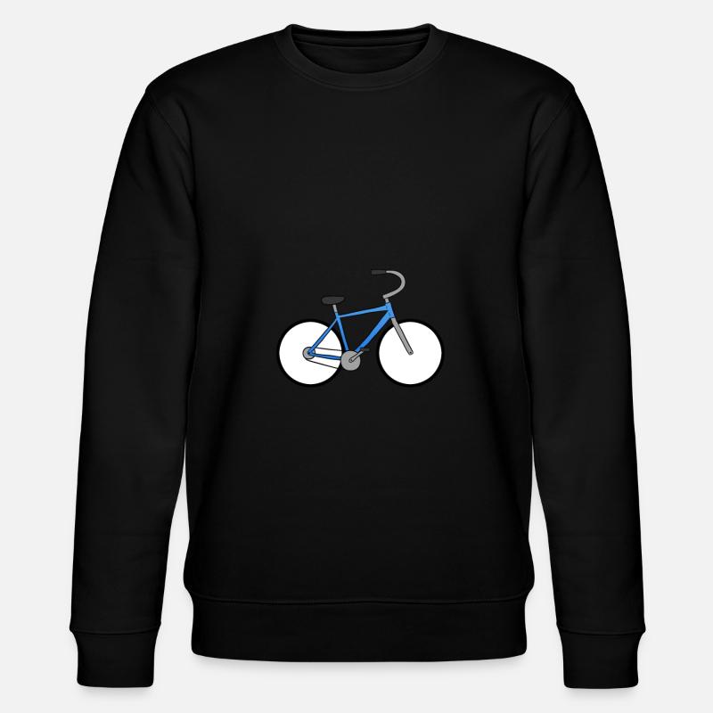 Bicycle - Stanley/Stella CHANGER Unisex Organic Sweatshirt - black