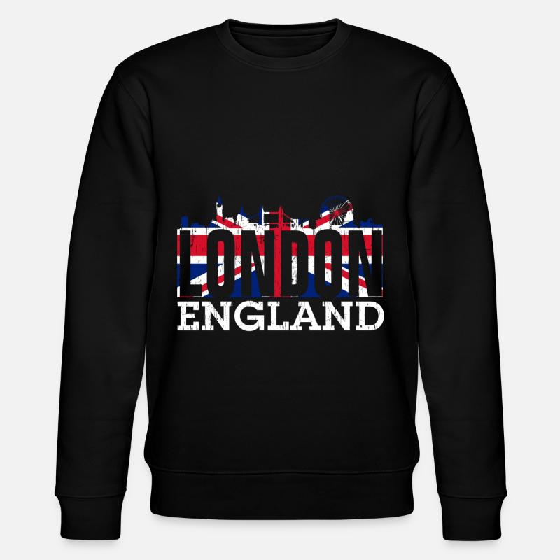 Londres, Angleterre - Sweat bio CHANGER Stanley/Stella Unisexe - noir