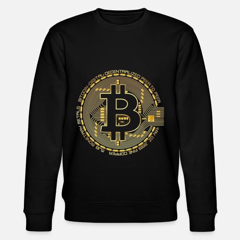 Bitcoin - Sweat bio CHANGER Stanley/Stella Unisexe - noir
