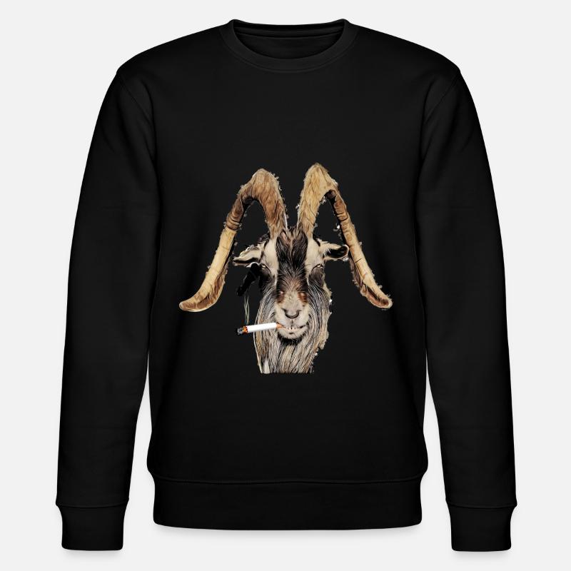 Fumeur 😀 - Sweat bio CHANGER Stanley/Stella Unisexe - noir