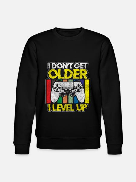 Gamer Video Game Console - Stanley/Stella CHANGER Unisex Organic Sweatshirt - black