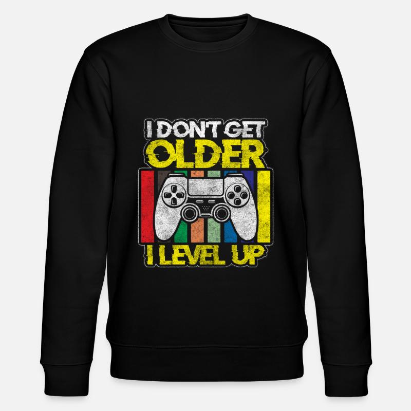 Gamer Video Game Console - Stanley/Stella CHANGER Unisex Organic Sweatshirt - black