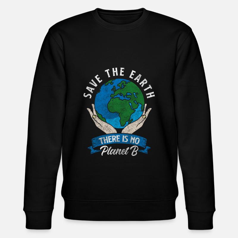 Environmental protection Pollution Nature - Stanley/Stella CHANGER Unisex Organic Sweatshirt - black