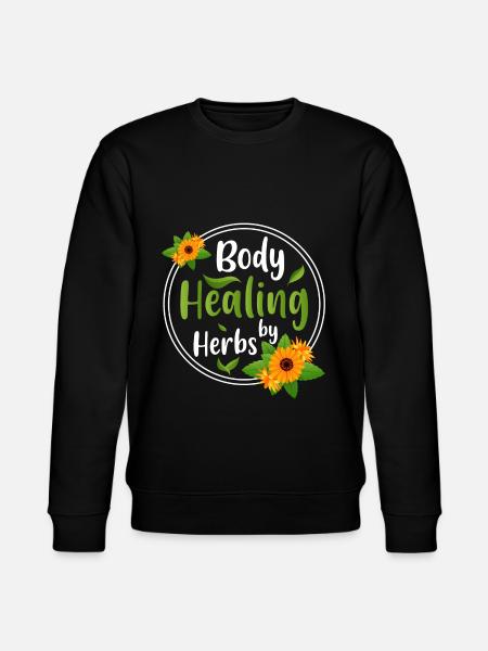Naturopath Doctor Herbal Science - Stanley/Stella CHANGER Unisex Organic Sweatshirt - black