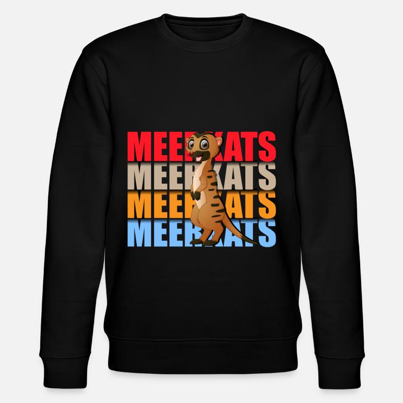 Suricate Mignon Insectivore Rock - Sweat bio CHANGER Stanley/Stella Unisexe - noir