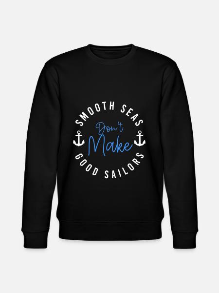 Sailing Ship Boat Sailing Waves - Stanley/Stella CHANGER Unisex Organic Sweatshirt - black