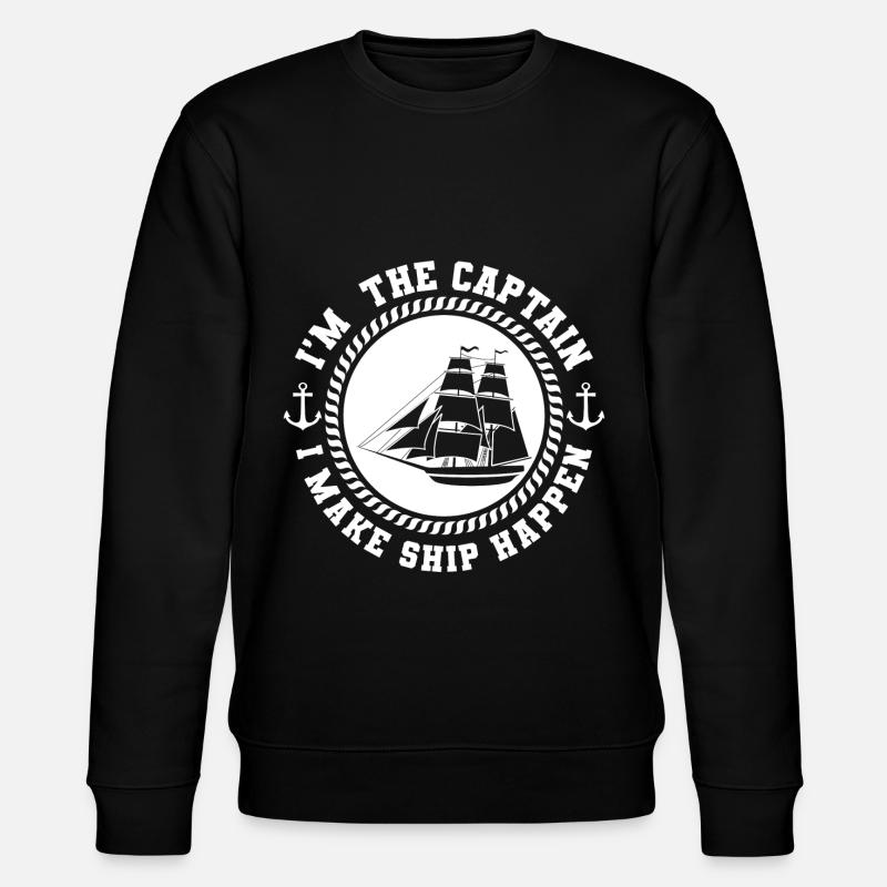 Croisière d’expédition de voiliers - Sweat bio CHANGER Stanley/Stella Unisexe - noir