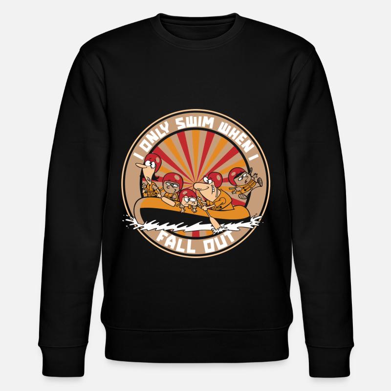 Rafting Canoë Kayak d’eau vive - Sweat bio CHANGER Stanley/Stella Unisexe - noir
