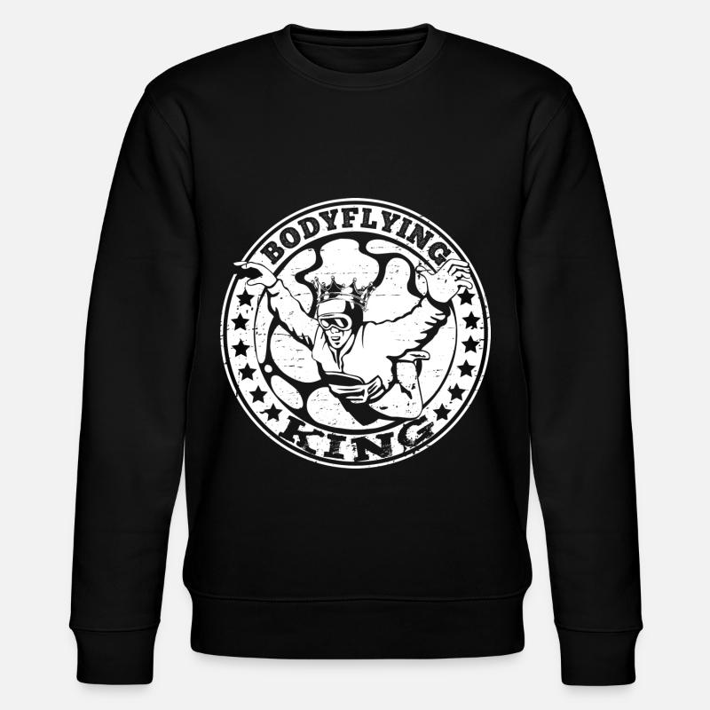 Indoor-Skydiving - Stanley/Stella Unisex Bio-Sweatshirt CHANGER  - Schwarz