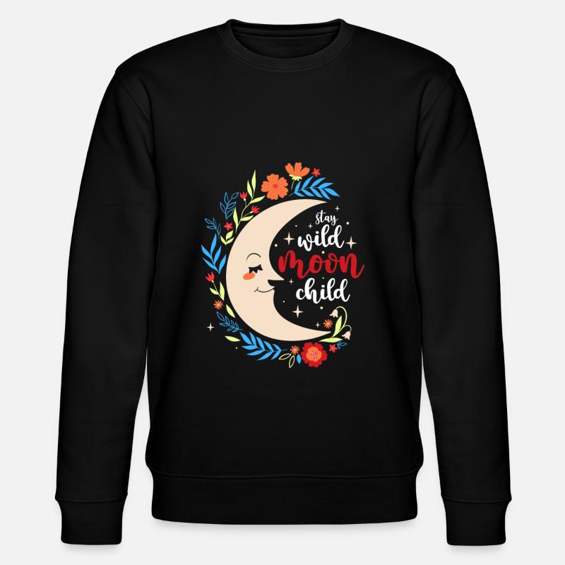 Rune Sky Form Meaning - Stanley/Stella CHANGER Unisex Organic Sweatshirt - black