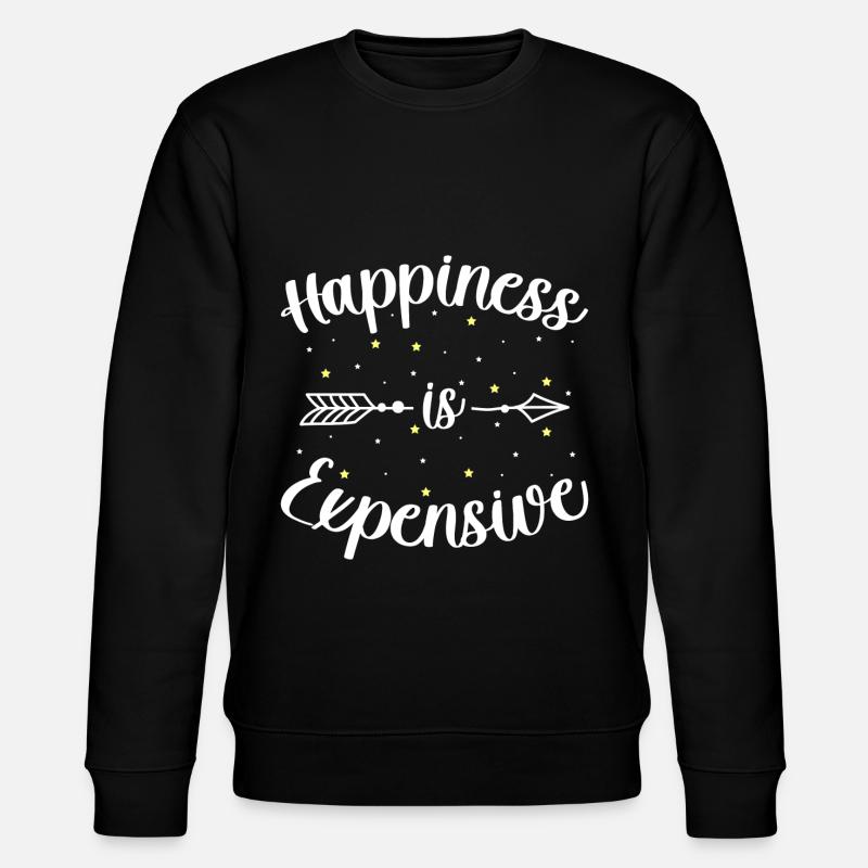 Happy Happiness Énergie de vie - Sweat bio CHANGER Stanley/Stella Unisexe - noir