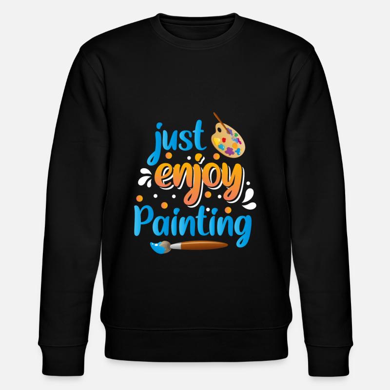 Painter Artist Training - Stanley/Stella CHANGER Unisex Organic Sweatshirt - black
