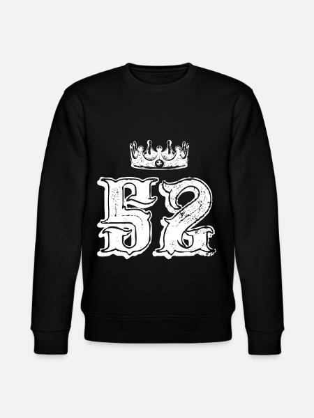 52 Couronne numérique - Sweat bio CHANGER Stanley/Stella Unisexe - noir
