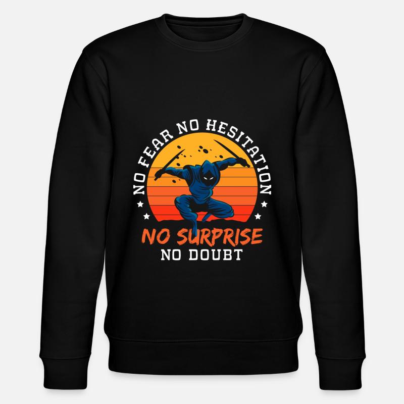 Warrior Kendo Japan - Stanley/Stella CHANGER Unisex Organic Sweatshirt - black