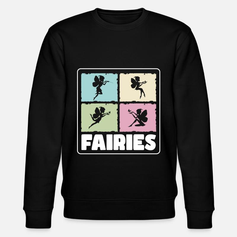 Fées Sœurs Fées - Sweat bio CHANGER Stanley/Stella Unisexe - noir