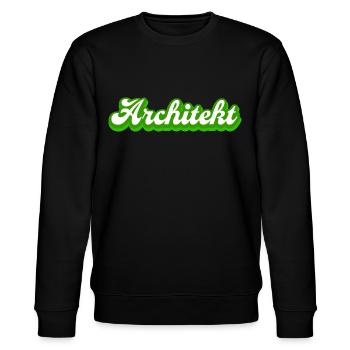 Architekt Architektur Studium Beruf - Stanley/Stella Unisex Bio-Sweatshirt CHANGER  - Schwarz - Vorne - Nik (191cm) & Marisol (170cm)