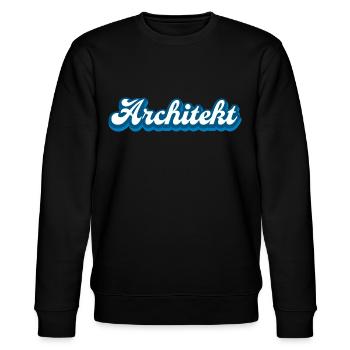Architekt Architektur Studieren Beruf - Stanley/Stella Unisex Bio-Sweatshirt CHANGER  - Schwarz - Vorne - Nik (191cm) & Marisol (170cm)