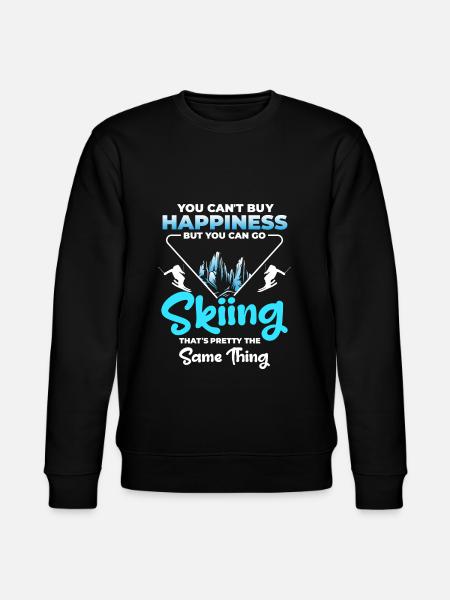 Skiing Snow Hobby - Stanley/Stella CHANGER Unisex Organic Sweatshirt - black