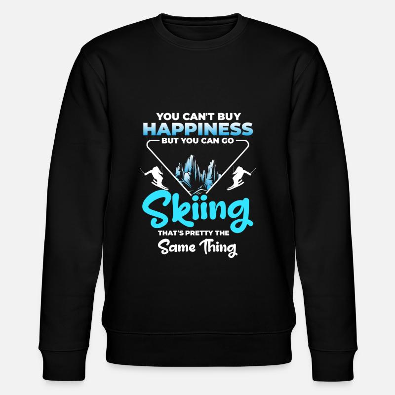 Ski Snow Hobby - Sweat bio CHANGER Stanley/Stella Unisexe - noir