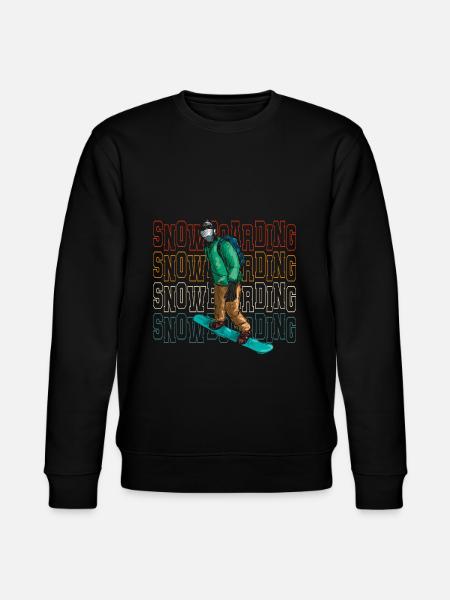 Snowboard Ski - Sweat bio CHANGER Stanley/Stella Unisexe - noir