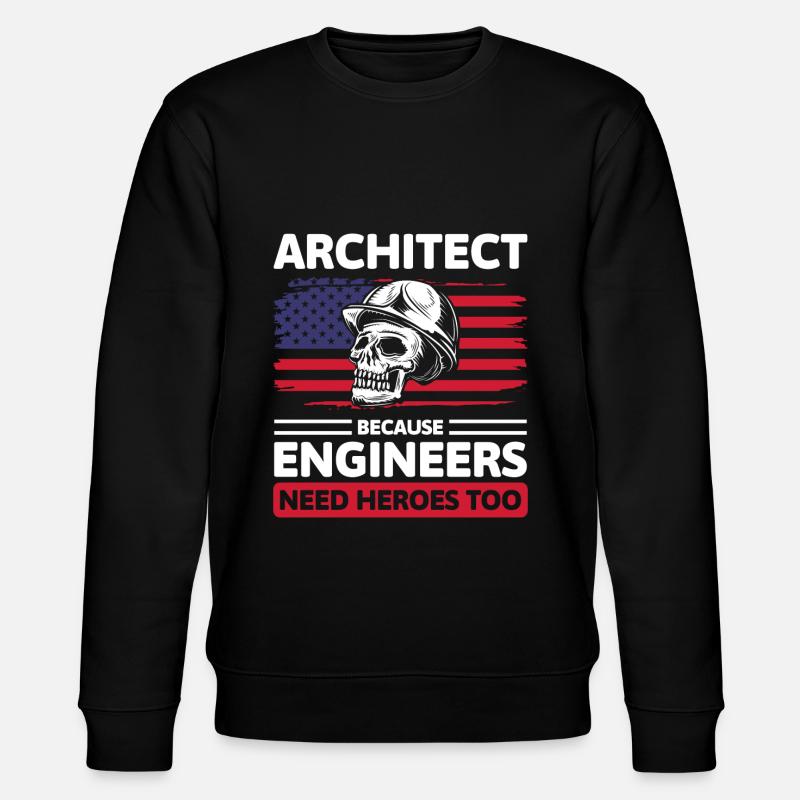 Architecture Design Studies Construction - Sweat bio CHANGER Stanley/Stella Unisexe - noir
