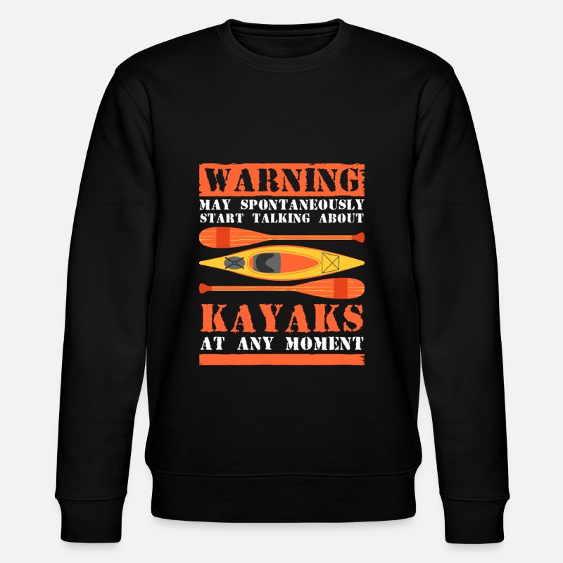 Timonier d’eau rameur - Sweat bio CHANGER Stanley/Stella Unisexe - noir