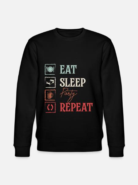 Celebration booze funny beer - Stanley/Stella CHANGER Unisex Organic Sweatshirt - black
