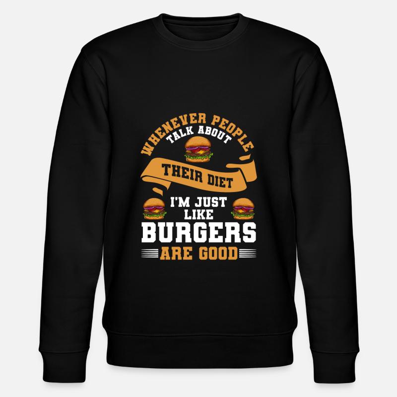 Nourriture Nourriture Nourriture Repas Vielesser - Sweat bio CHANGER Stanley/Stella Unisexe - noir