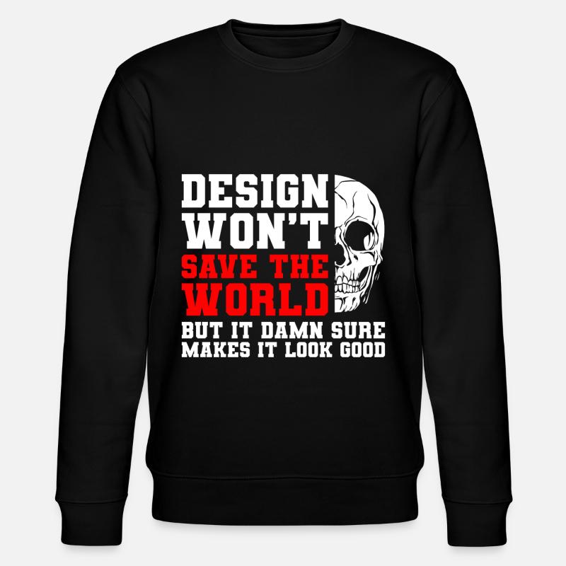 Designer Designer Graphiste - Sweat bio CHANGER Stanley/Stella Unisexe - noir