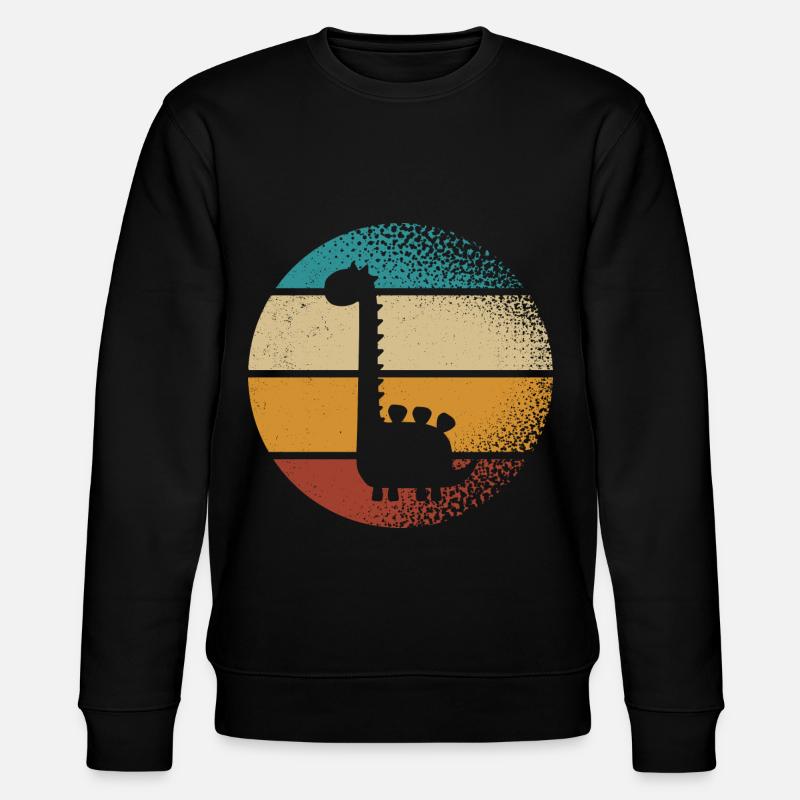 Brachiosaure Dino - Sweat bio CHANGER Stanley/Stella Unisexe - noir