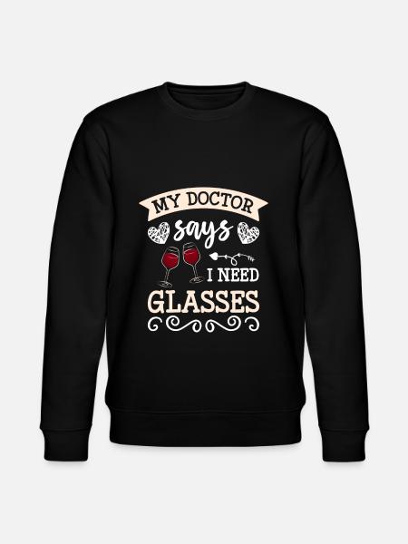 Arzt Schmerz - Stanley/Stella Unisex Bio-Sweatshirt CHANGER  - Schwarz