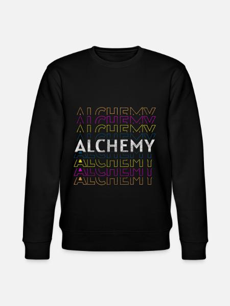 Alchemy Healing Magic Chemist - Stanley/Stella CHANGER Unisex Organic Sweatshirt - black