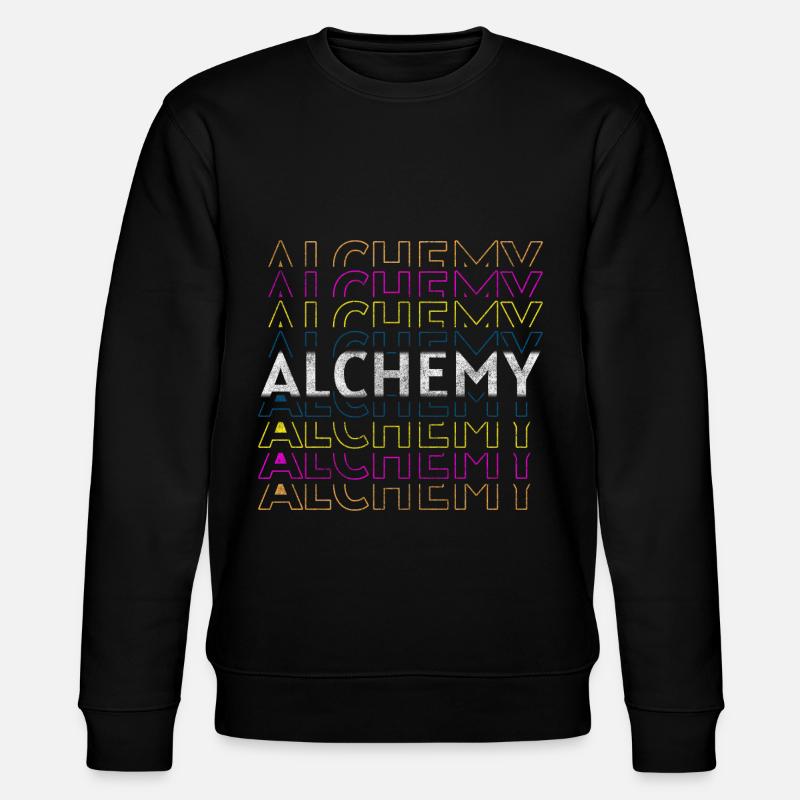 Alchemy Healing Magic Chemist - Stanley/Stella CHANGER Unisex Organic Sweatshirt - black