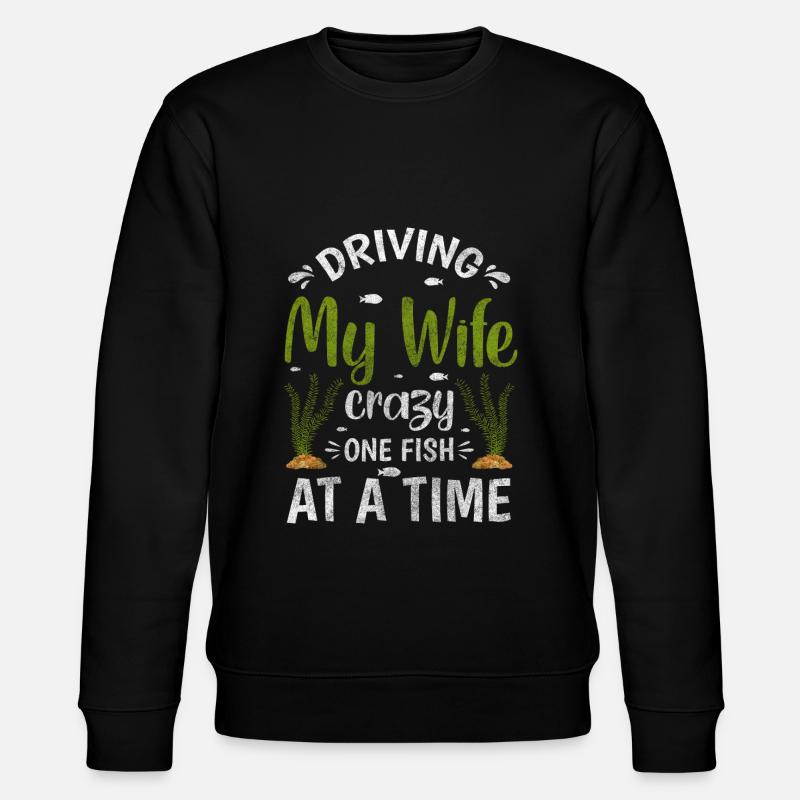 Algues poissons poissons rouges - Sweat bio CHANGER Stanley/Stella Unisexe - noir